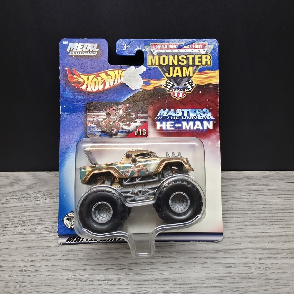 Hot Wheels Monster Jam - Master of the Universe - Metal Collection - Unopened - Picture 2 of 13